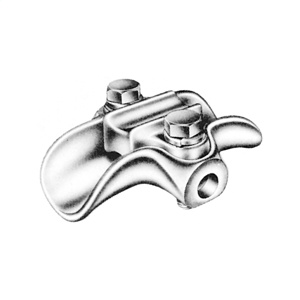 Hubbell Power Clamptop Clamps Aluminum 5-1/4 in
