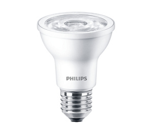 Philips PAR20 LED Lamps 6 W Medium (E26) 2700 K 25 deg Dimmable 480 lm Flood