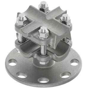 Hubbell Power ASR Bus Supports 4.5 in Aluminum