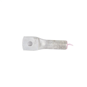 Hubbell Power VACL Series Standard Barrel Compression Lugs 1/2 in 1 Hole White 4/0 AL, 4/0 CU
