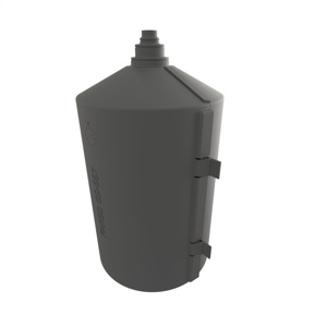 Hubbell Power Wildlife Covers Polypropylene Munsel Gray
