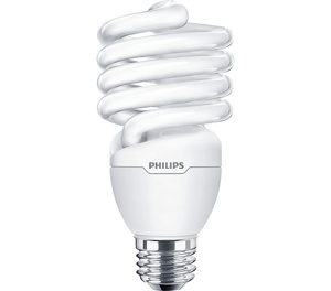 Philips Twist Compact Fluorescent Lamps 26 W Medium 2700 K Non-dimmable 82 CRI 1800 lm