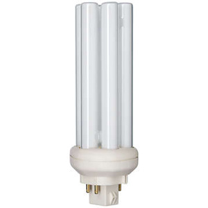 Philips Triple Twin Tube (TTT) Compact Fluorescent Lamps 32 W 4-pin (GX24q-3) 3500 K Dimmable 82 CRI 2300 lm