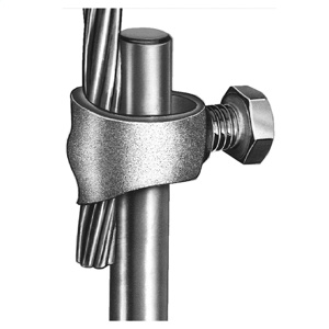Hubbell Power GC Series Grounding Clamps 2/0 (Stranded), 4/0 (Stranded) AWG 4 (Solid), 8 (Solid) AWG