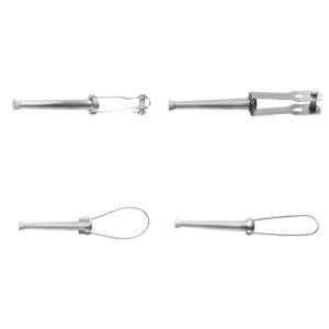Hubbell Power Automatic Dead End Copper Connectors 0.225 - 0.25 in Clevis Bail Orange
