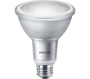 Philips PAR30LN LED Lamps 10 W Medium (E26) 4000 K 40 deg Dimmable 850 lm Flood