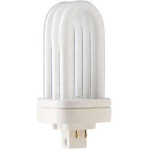 Philips Triple Twin Tube (TTT) Compact Fluorescent Lamps 18 W 4-pin (GX24q-2) 4100 K Dimmable 82 CRI 1200 lm