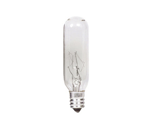 Philips T6 Incandescent Tubular Lamps 120 V 15 W 110 lm Candelabra (E12)