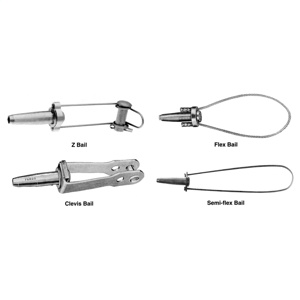 Hubbell Power Automatic Dead End Copper Connectors 0.19 - 0.2 in Clevis Bail