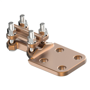 Hubbell Power SWL Straight Bolt Terminals 6.13 in Copper