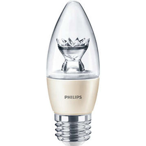 Philips B13 LED Lamps 4.5 W Medium (E26) 2700 K Dimmable 80 CRI 330 lm
