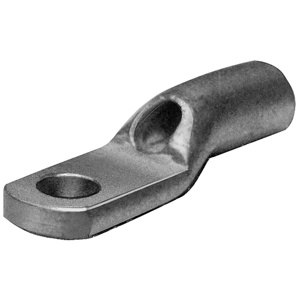 Burndy YAV Series Standard Barrel Compression Lugs 1/4 in 1 Hole 14 Cu Str, 12 Cu Str