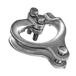 Hubbell Power Ductile Iron Deadend Thimbles Ductile Iron 5-3/8 in
