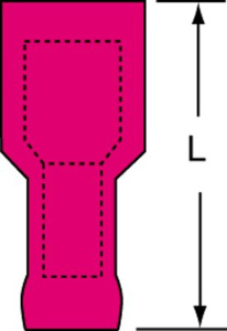 3M Female Insulated Disconnects