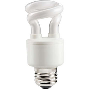 Philips Twist Compact Fluorescent Lamps 5 W Medium 2700 K Non-dimmable 82 CRI 250 lm