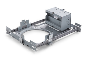 Lightolier Calculite Series 4 in New Construction Housings Non-IC LED 4-7/8 in Bar Hangers