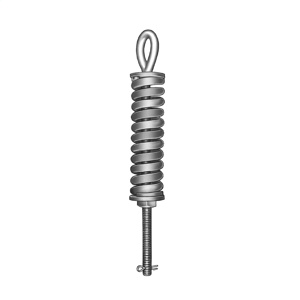 Hubbell Power Bolted Quadrant Strain Clamp Spring Bolts
