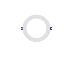 Lightolier DualSelect Flat Downlights 120 - 277 V 9/11 W 4 in 2700/3000/3500/4000/5000 K Matte White 0 - 10 V Dimming 540/700 lm