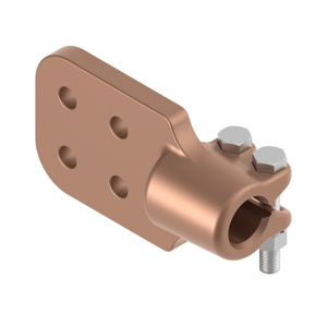 Hubbell Power HDSF Series Stud-to-Flat Bar Connectors Copper