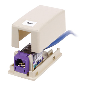 Hubbell Premise iStation HSB1 Series Single Port Surface Mount Boxes