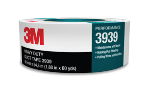 3M 3939 Series Duct Tape Silver 60 yd 1.88 in