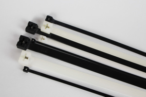 3M Steel Barb Cable Ties 8 in 50 lbf Nylon Black