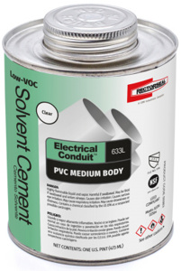 RectorSeal Low VOC Cements 1 pint Can Clear