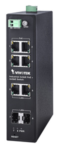 Vivotek Industrial AW-IHT Series Unmanaged PoE Switches 8 Port