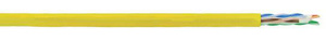 Superior Essex 77 Series Cat6 Plenum Cable Yellow 4 Pair 23 AWG 1000 ft Pull-Pac