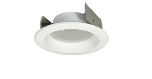 Nora Lighting AC Onyx Recessed LED Downlights 120 V 11 W 4 in 3000 K White Dimmable