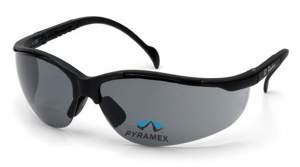 Pyramex Venture II® Series Rx Reading Glasses Anti-scratch Gray Black