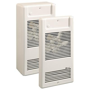 Ouellet OVS Series Residential Compact Wall Fan Heaters 240/208 V 2000/1500 W Almond