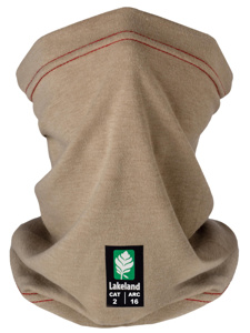 Lakeland FR Moisture-wicking Inherent Neck Gaiters One size fits most (10 x 12 in) Khaki 16 cal/cm2