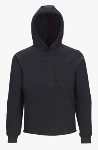 Lakeland FR High Performance Lightweight Pullover Hoodies Large Black Mens
