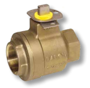 Balon Aluminum Bronze Threaded Body Female x Threaded Female Floating Ball Valves 2 in Reduced Port Operator Not Included