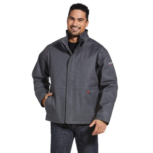 Ariat FR MaxMove™ Waterproof Insulated Jackets Large Gray Mens