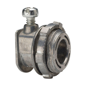 Eaton Crouse-Hinds BX Series Flexible Set Screw Connectors 3/8 in Straight Set Screw