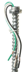 Engineered Products EPW Solid Wire Fixture Whips 16 AWG 6 ft Black/White/Green