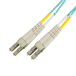 Indoor Riser Fiber Cable Assemblies 3 m LC - LC Duplex MM - OM3 2 Fiber