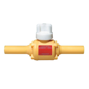 Kerotest Polyball Butt Fusion Both Ends Floating Ball Valves 1-1/4 in 600 PSI Reduced Port Operator Not Included