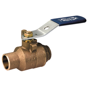Nibco S-580-70 Series Solder Both Ends Floating Ball Valves 2-1/2 in 600 PSI Conventional Port Operator Included