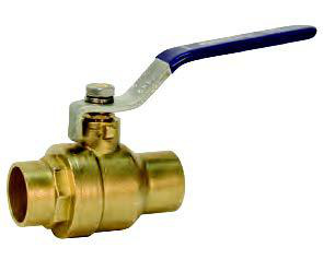 Nibco S-FP-600A Series Female Sold Cup Ends Floating Ball Valves 1 in 600 PSI Full Port Operator Included