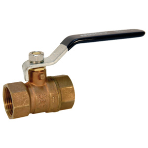 Nibco T-580-A Series Female x Threaded Female End Floating Ball Valves 3/4 in 400 PSI Standard Port Operator Included