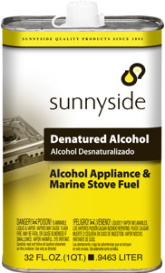 Sunnyside Denatured Alcohol 1 qt Can