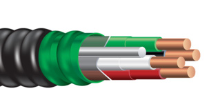 Southwire MC LED/PCS Cable 16/2, 12/3 Solid 1000 ft Reel