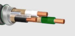 Southwire Aluminum MC Power & Control Signal Armored Cables 12 AWG 2 Conductor 1/2 in