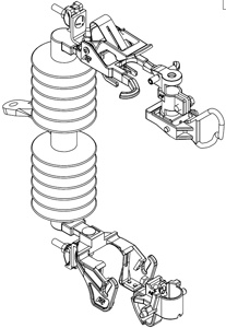 Aluma Form Standard Cutouts 15 kV 150 A