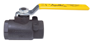 Apollo Valves 89-100 Carbon Steel Threaded Both Ends Floating Ball Valves 1/4 in 2000 PSI Full Port Operator Included