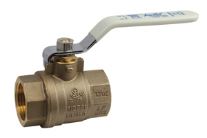 Apollo Valves 94ALF-100 Lead-free Brass Threaded Both Ends Floating Ball Valves 1 in 600 PSI Full Port Operator Included