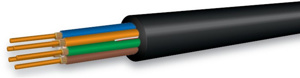 Optical Cable Indoor/Outdoor Fiber Optic Cable 6 Fiber MM-OM1